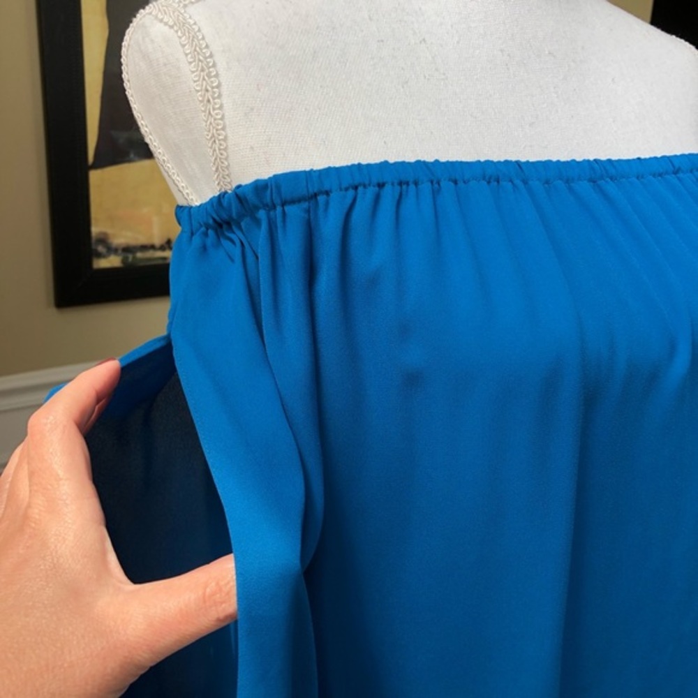 Nwt Three Eighty Two Open Sleeve Off Shoulder Top - image 3